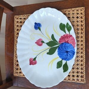 Blue Ridge Southern Pottery Chrysanthemum Platter